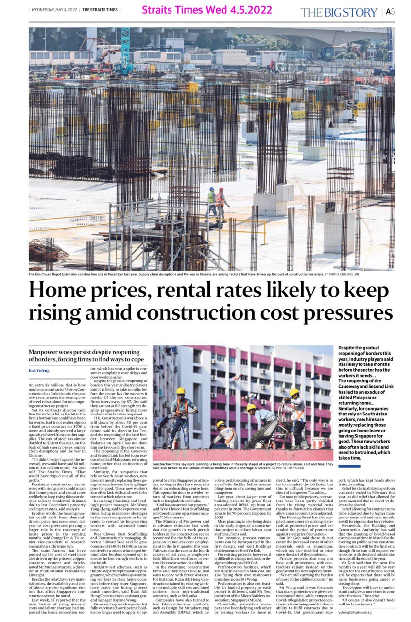 Home-Prices-Rental-Rates-Likely-To-Keep-Rising-Amid-Construction-Cost-Pressures-4-May-22